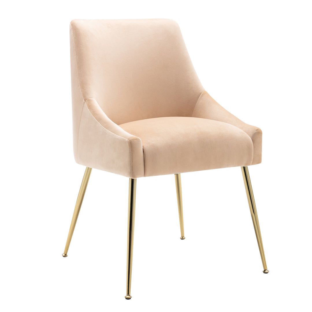 Carlo Upholstered Velvet Accent Chair