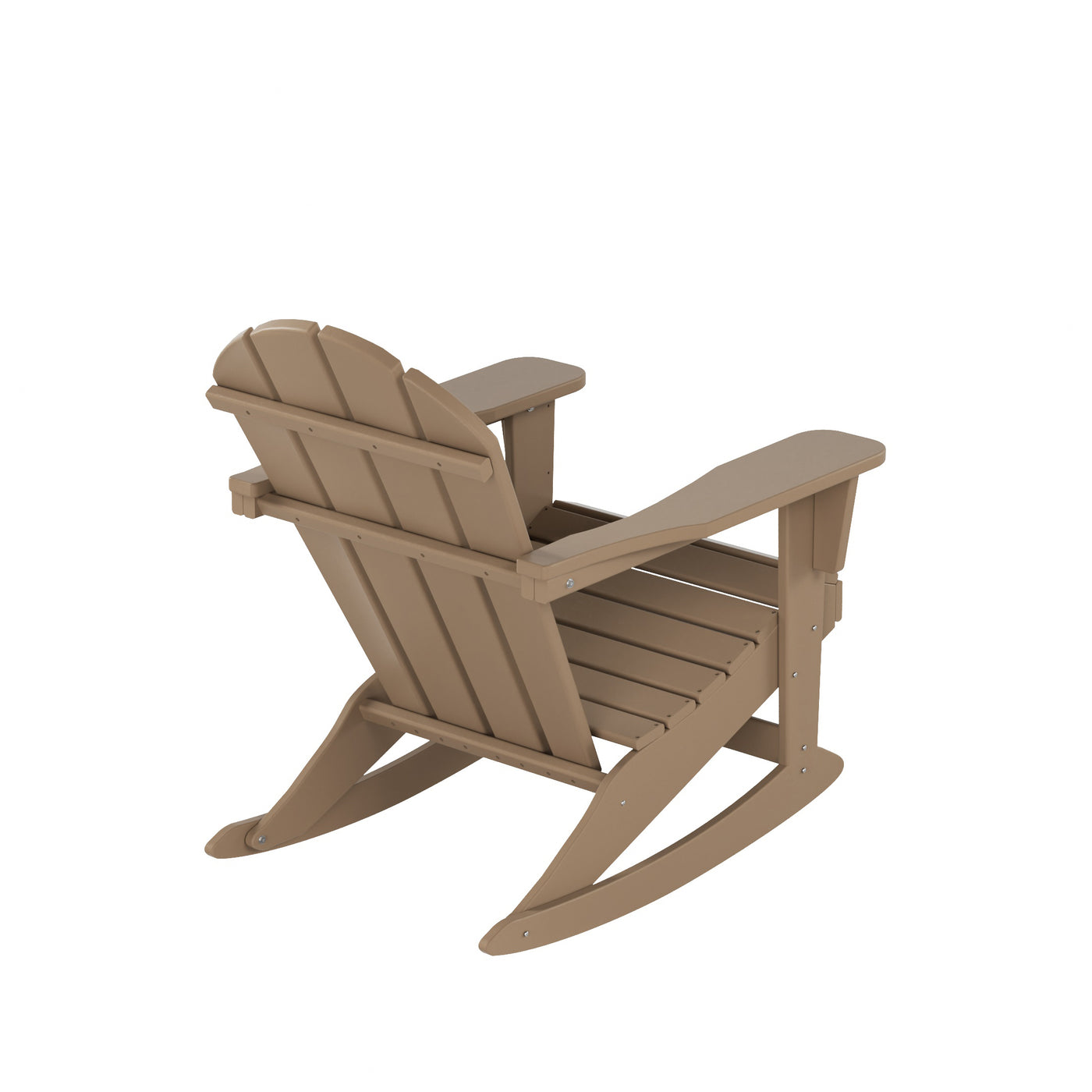 Malibu Outdoor Patio Porch Rocking Adirondack Chair