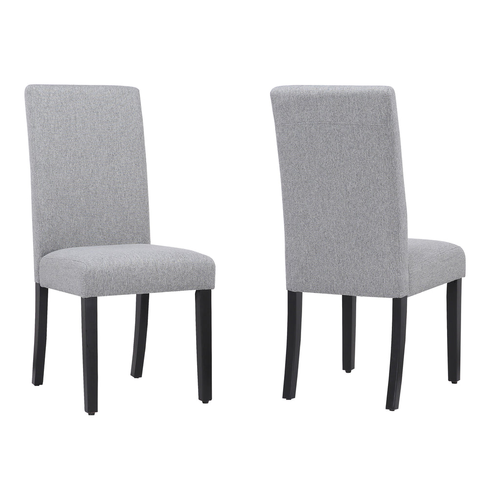 Lenox Upholstered Linen Fabric Dining Chair (Set of 2)