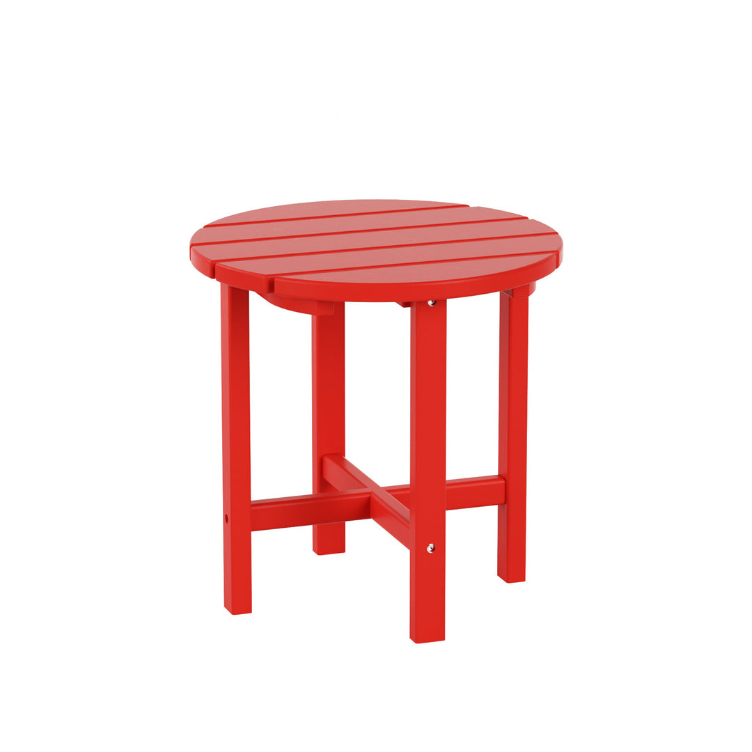 Dylan Adirondack Round Outdoor Side Table