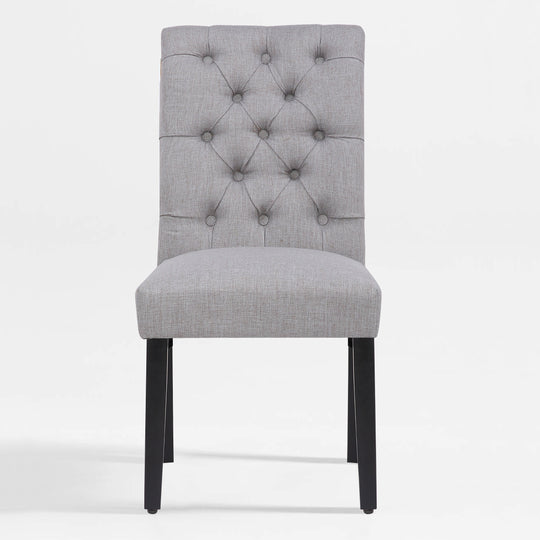 Hayes Upholstered Button Tufted Dining Chair