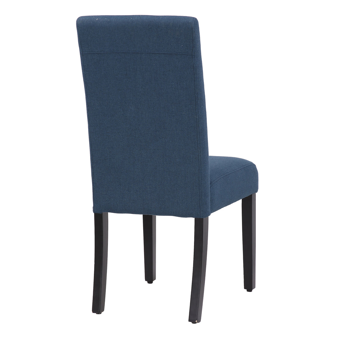 Lenox Upholstered Linen Fabric Dining Chair