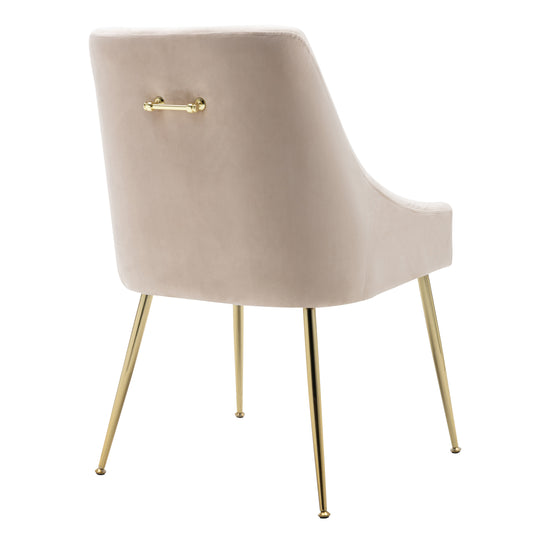 Carlo Upholstered Velvet Accent Chair