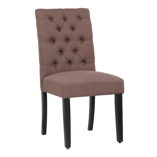 Hayes Upholstered Button Tufted Dining Chair