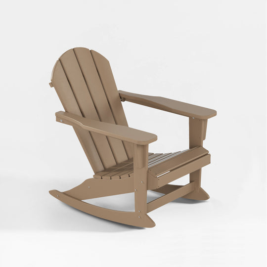 Malibu Outdoor Patio Porch Rocking Adirondack Chair