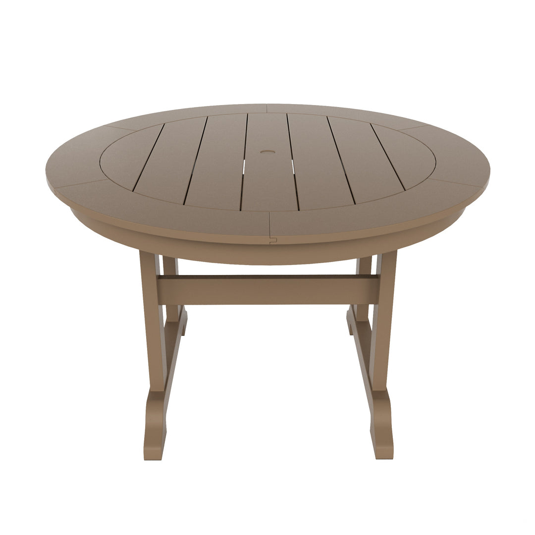 Malibu 47" Round Dining Table for Outdoor Patio