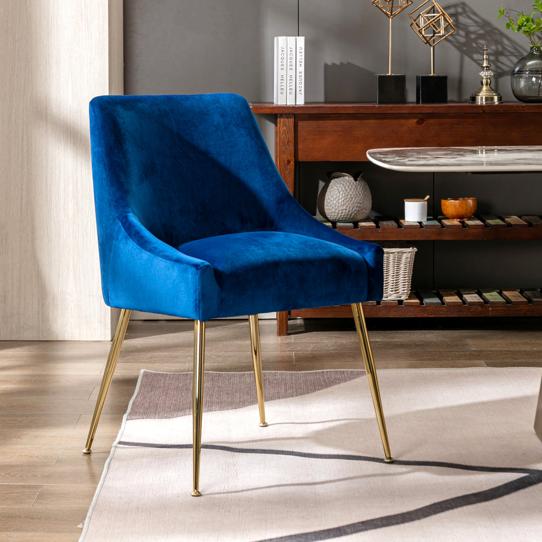 Carlo Upholstered Velvet Accent Chair