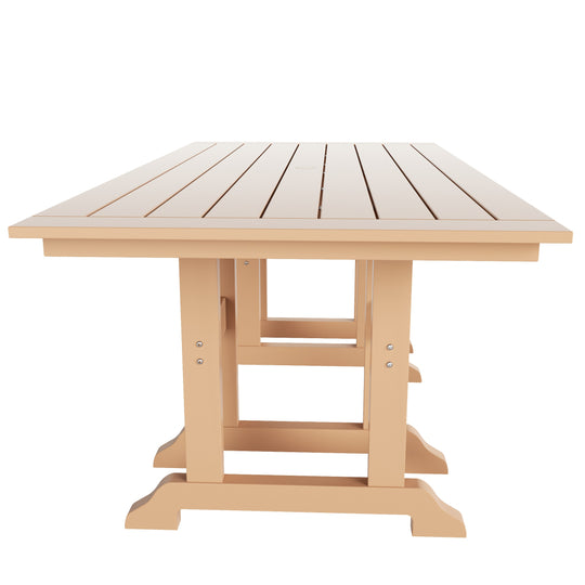 Malibu 71" Rectangle Dining Table for Outdoor Patio