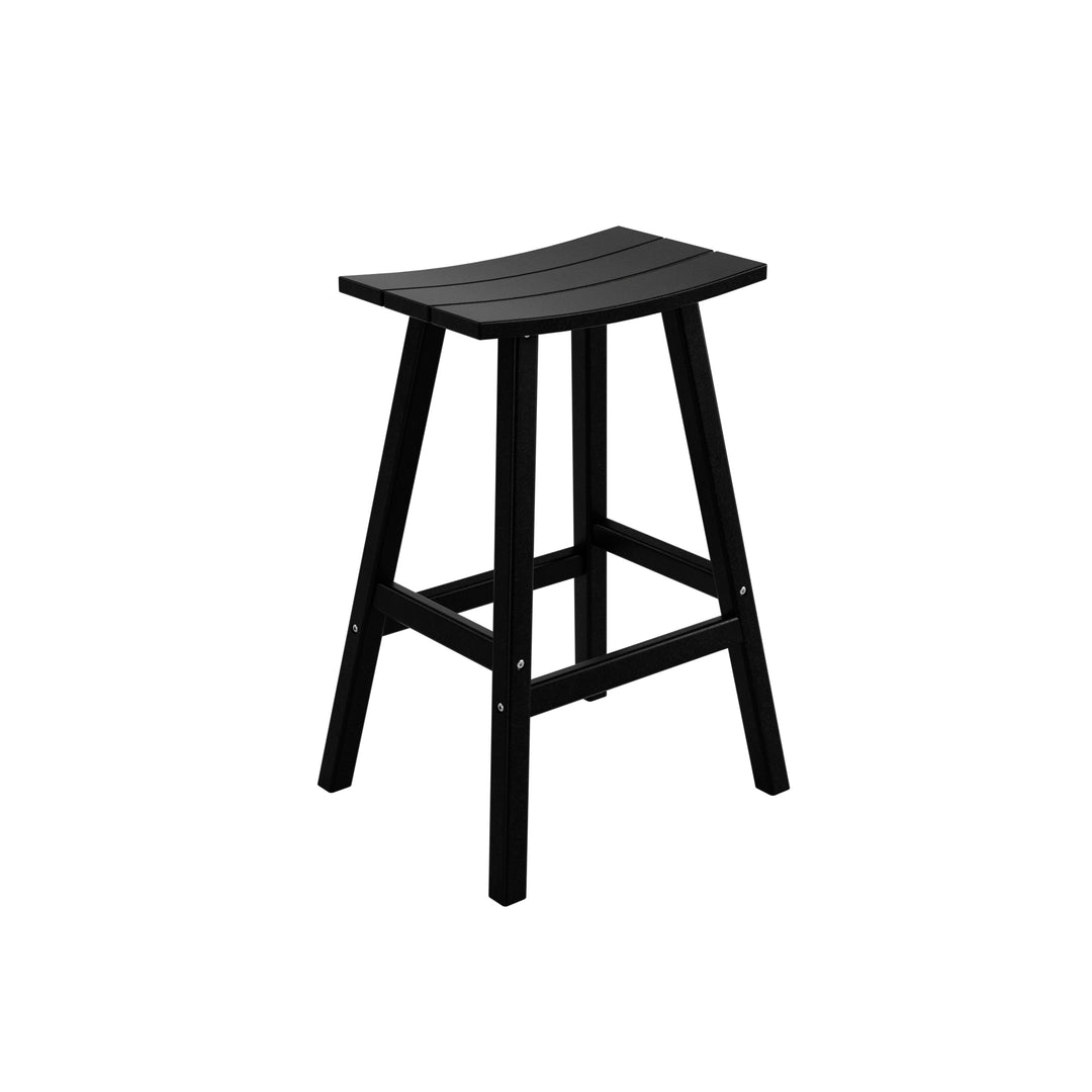 Malibu 29" Outdoor Patio Adirondack Bar Stool