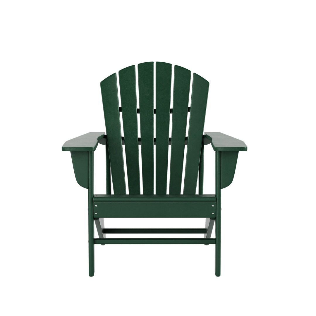 Dylan 4-Piece Outdoor Adirondack Chair with Ottoman Set