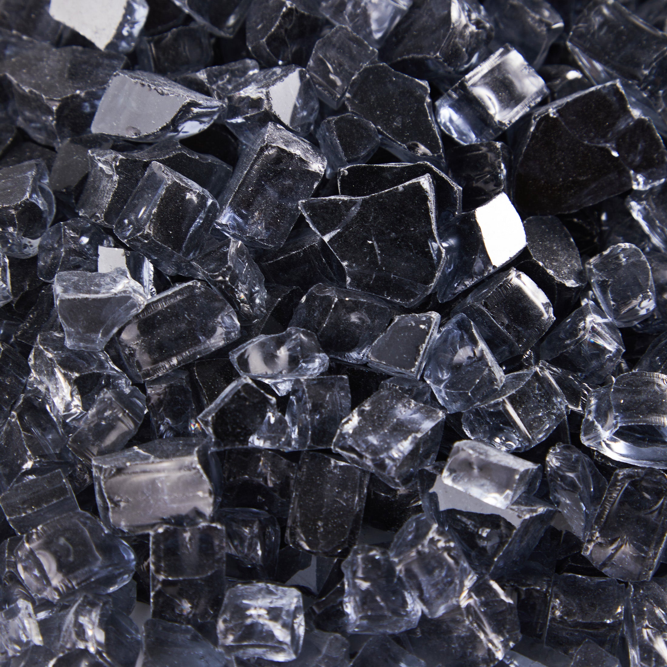 Sansom Fire Pit Fire Glass Tempered Glass Rocks for Fireplace
