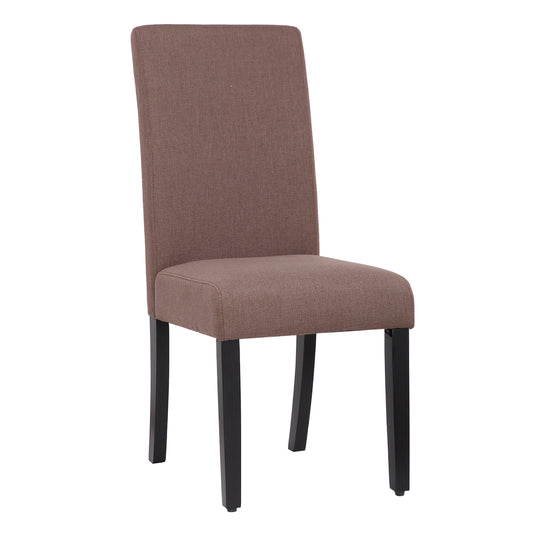 Lenox Upholstered Linen Fabric Dining Chair