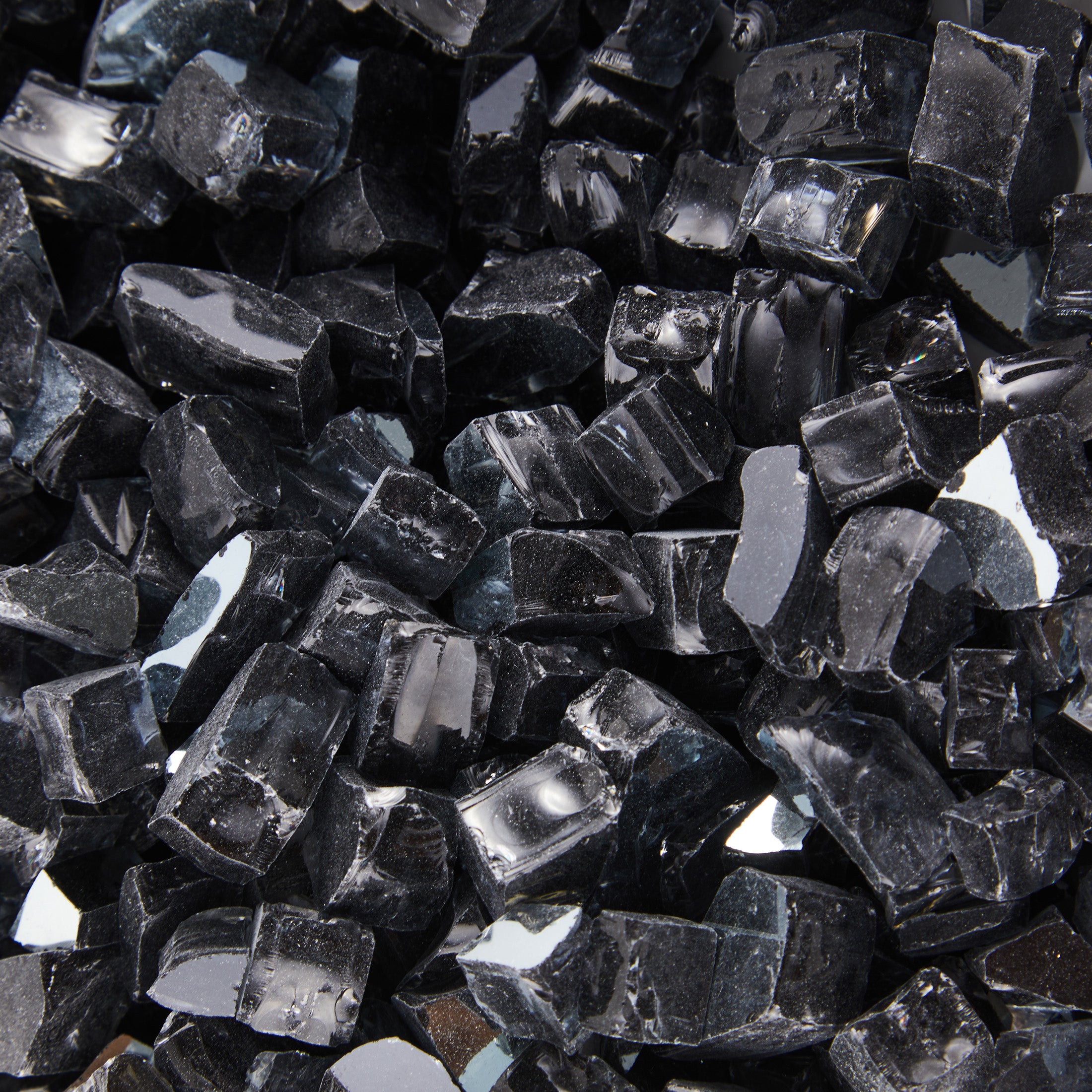 Sansom Fire Pit Fire Glass Tempered Glass Rocks for Fireplace