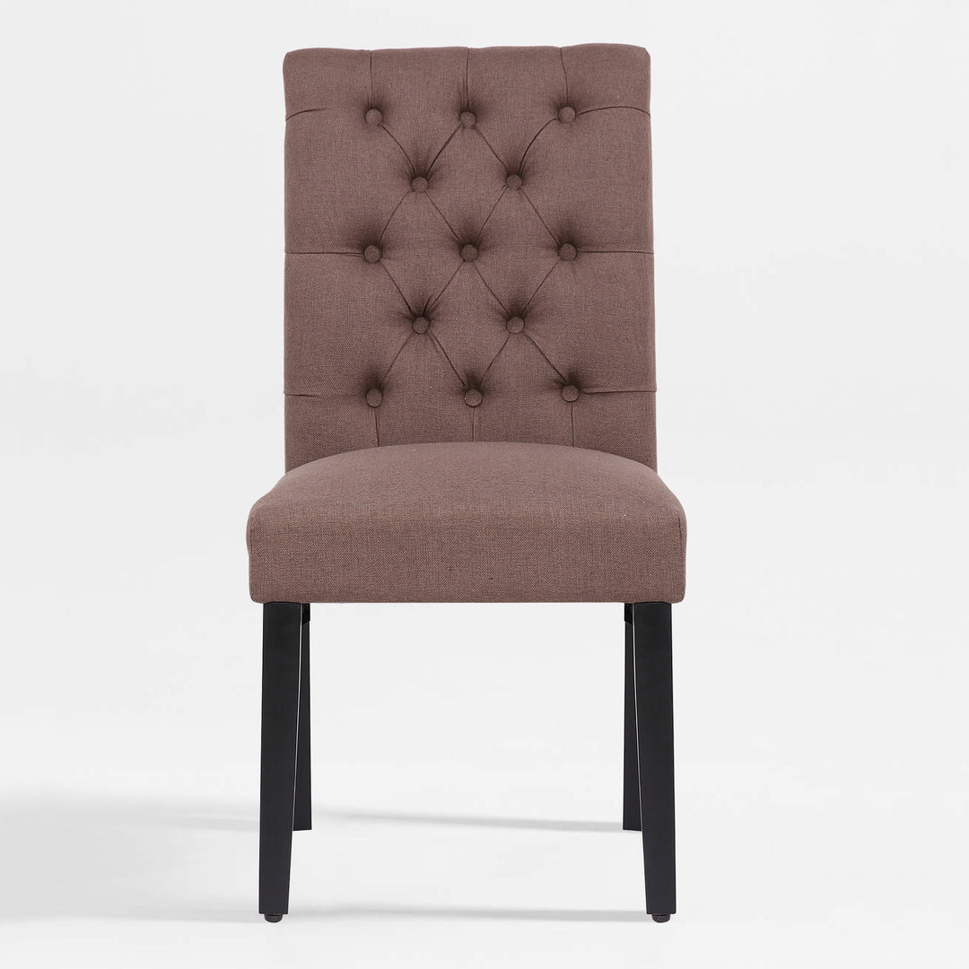 Hayes Upholstered Button Tufted Dining Chair